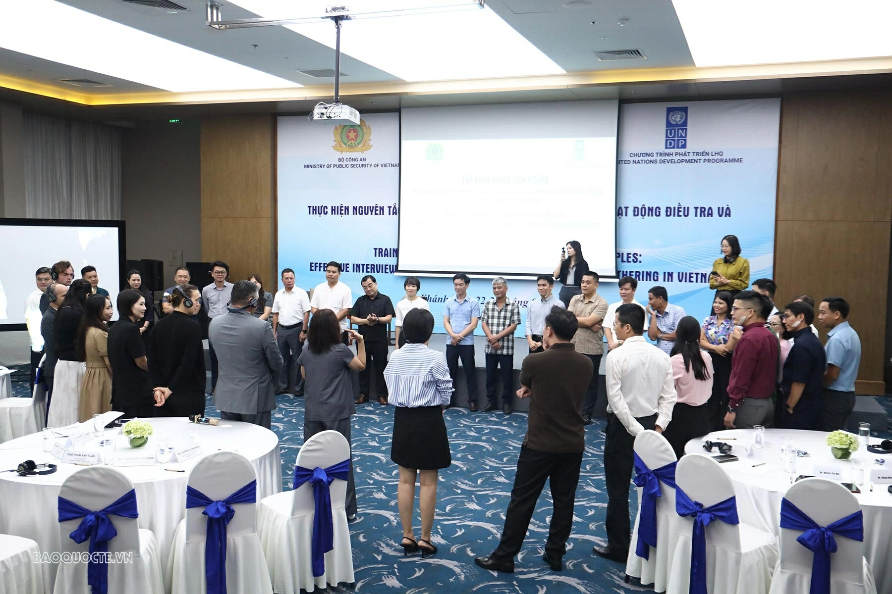 Toàn cảnh Khóa tập huấn Hướng dẫn thực hiện Nguyên tắc Méndez 