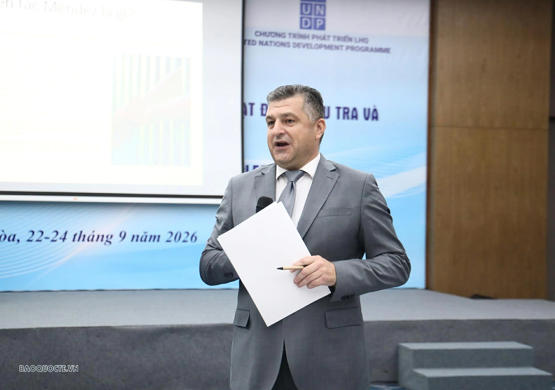 TS. Victor Zaharia, thành viên Tiểu ban Phòng chống tra tấn của Liên hợp quốc 