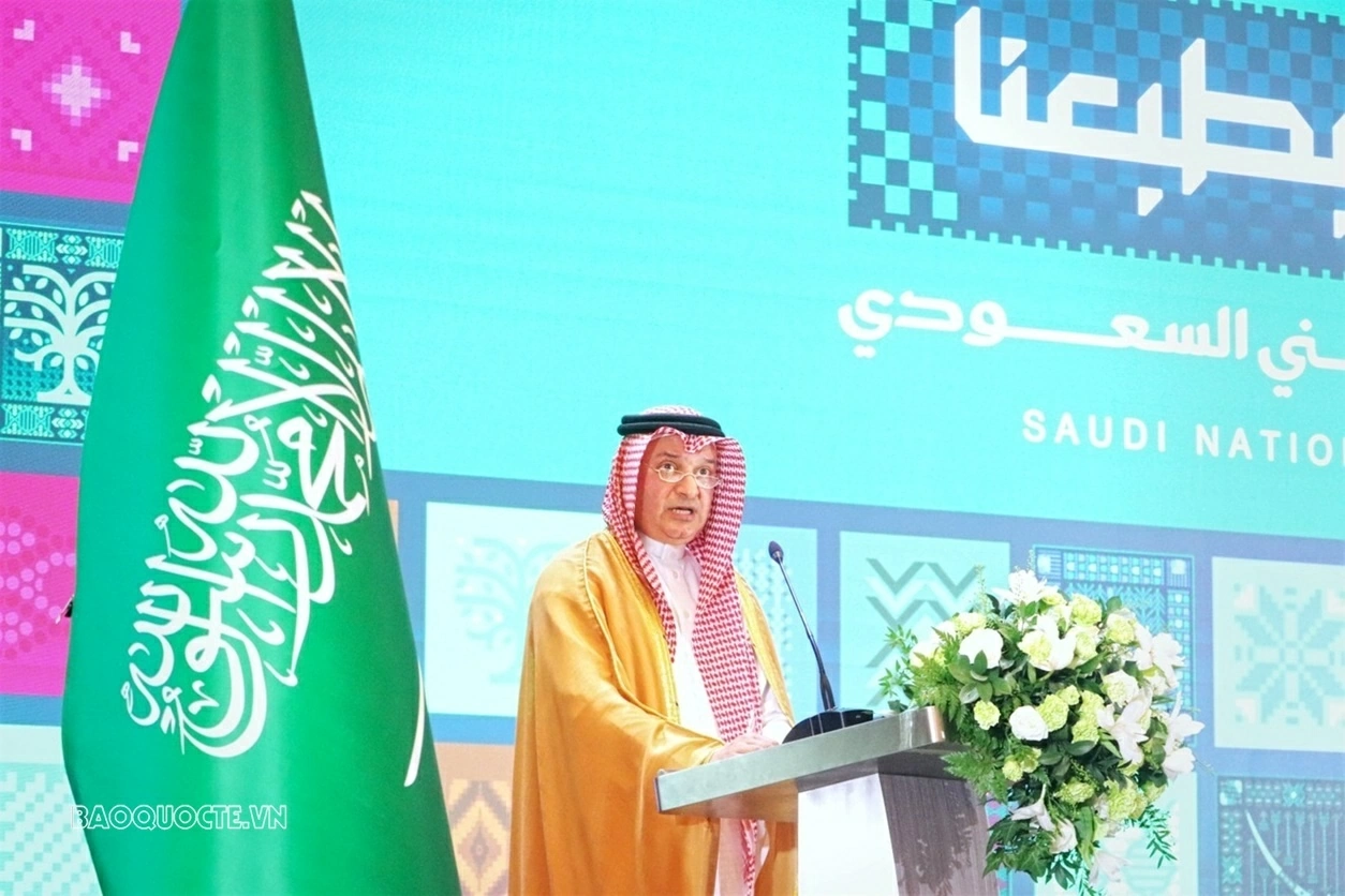Thứ trưởng Nguyễn Minh Hằng dự Lễ kỷ niệm Quốc khánh Saudi Arabia Thứ trưởng Nguyễn Minh Hằng dự Lễ kỷ niệm Quốc khánh Saudi Arabia