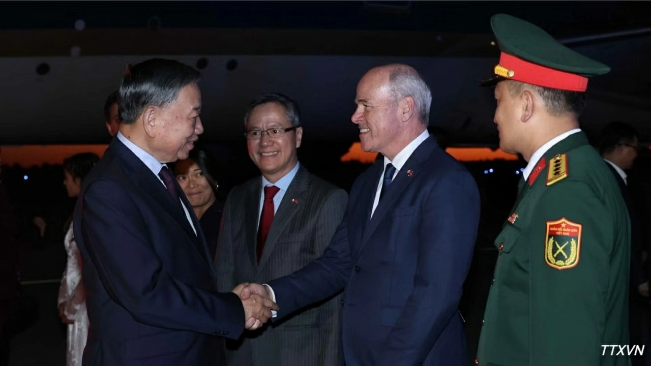 Tổng Bí thư, Chủ tịch nước Tô Lâm bắt đầu thăm cấp Nhà nước tới Canada Tổng Bí thư, Chủ tịch nước Tô Lâm bắt đầu thăm cấp Nhà nước tới Canada