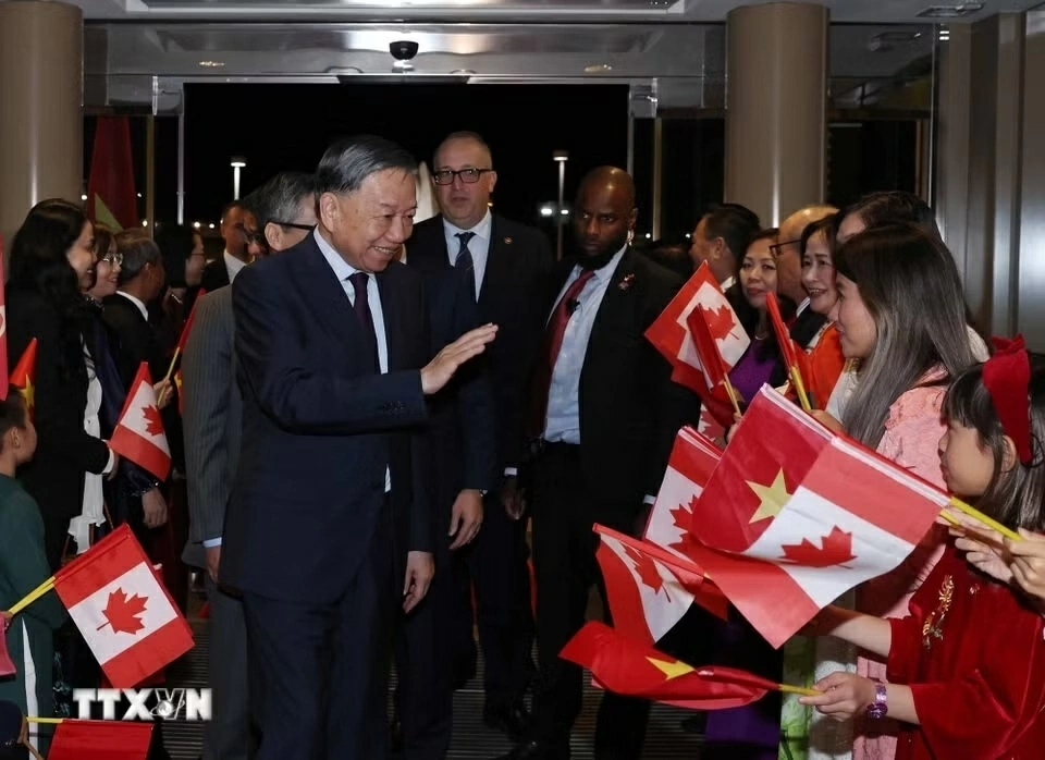 Tổng Bí thư, Chủ tịch nước Tô Lâm bắt đầu thăm cấp Nhà nước tới Canada Tổng Bí thư, Chủ tịch nước Tô Lâm bắt đầu thăm cấp Nhà nước tới Canada