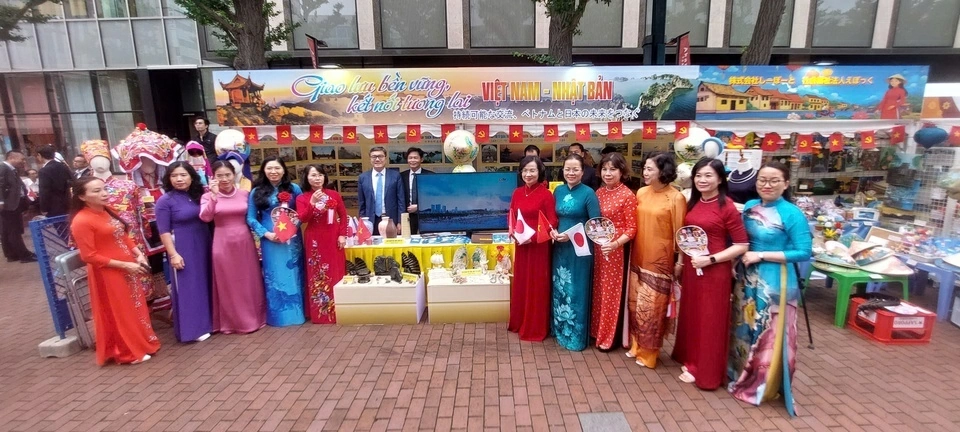 Hình ảnh Quảng Ninh cũng được giới thiệu tại Lễ hội Việt Nam ở Sapporo (Nhật Bản), (Nguồn: Quangninh.gov)