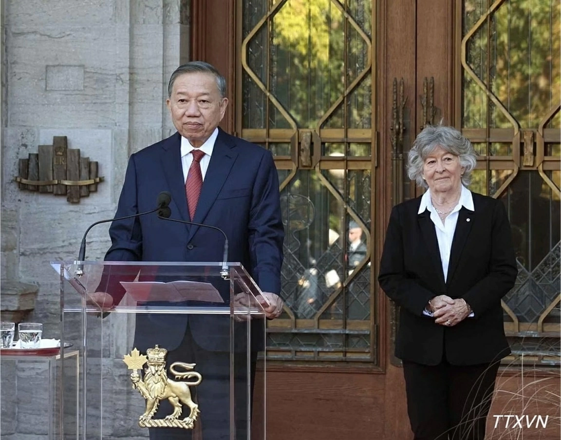 Tổng Bí thư, Chủ tịch nước Tô Lâm hội kiến với Toàn quyền Canada Louise Arbour