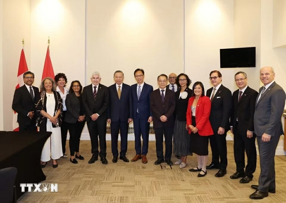 Tổng Bí thư, Chủ tịch nước Tô Lâm tiếp Nhóm Nghị sĩ hữu nghị Canada - Việt Nam