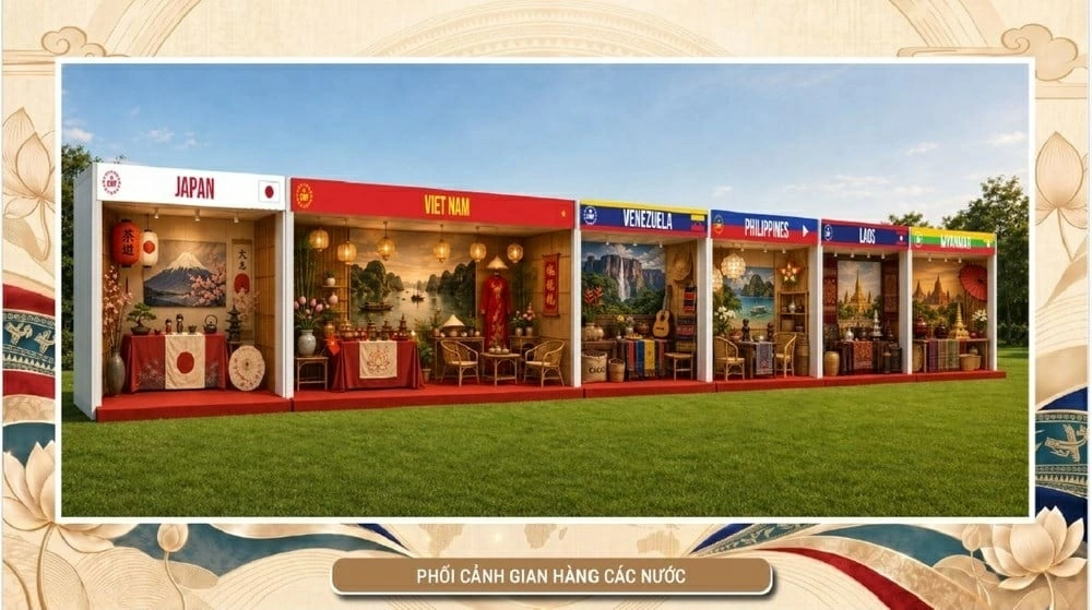 Nghệ thuật kết nối những sắc màu văn hóa quốc tế tại Hà Nội