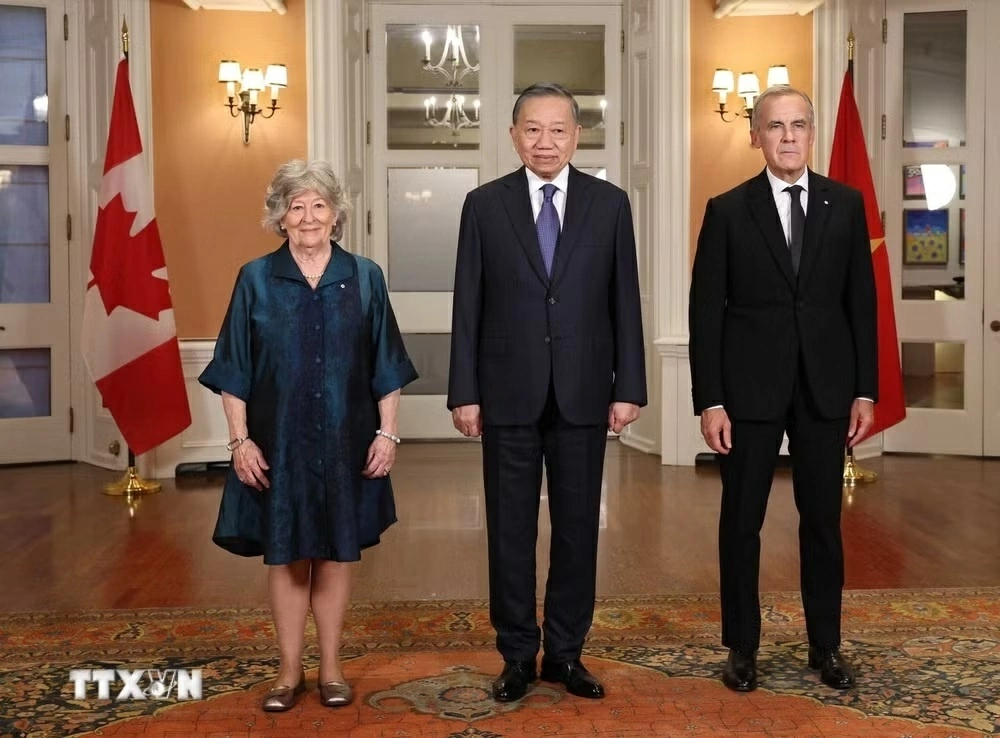 Toàn quyền Canada chủ trì chiêu đãi trọng thể Tổng Bí thư, Chủ tịch nước Tô Lâm Toàn quyền Canada chủ trì chiêu đãi trọng thể Tổng Bí thư, Chủ tịch nước Tô Lâm