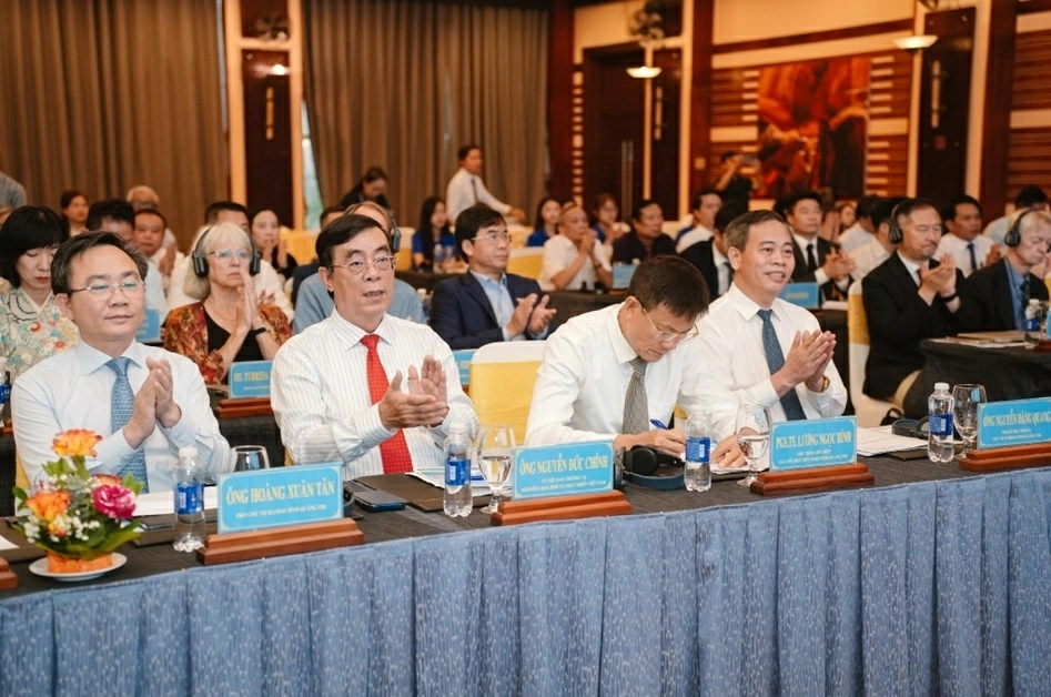 Các đại biểu tham dự Tọa đàm quốc tế “Từ ký ức đến tương lai: Giá trị của hòa bình”. (Nguồn: BTC)