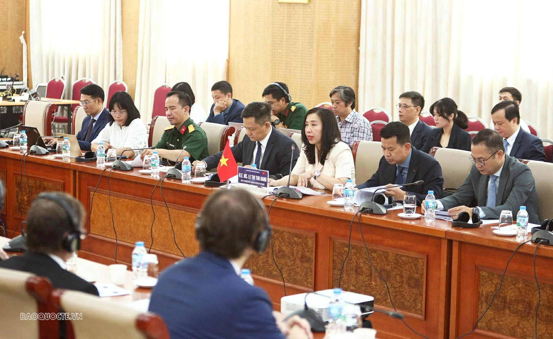 Hai bên thúc đẩy triển khai thực chất quan hệ Đối tác Chiến lược toàn diện. (Ảnh: Thành Long)