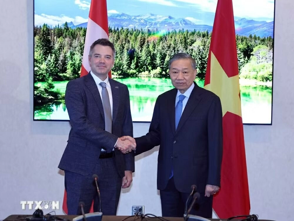 Tổng Bí thư, Chủ tịch nước Tô Lâm tiếp ông Alexandre Prevost, Chủ tịch Phụ trách hàng không dân dụng, CAE.