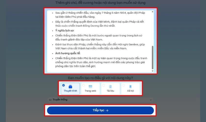 Cung cấp chủ đề và nội dung. Cung cấp chủ đề và nội dung.