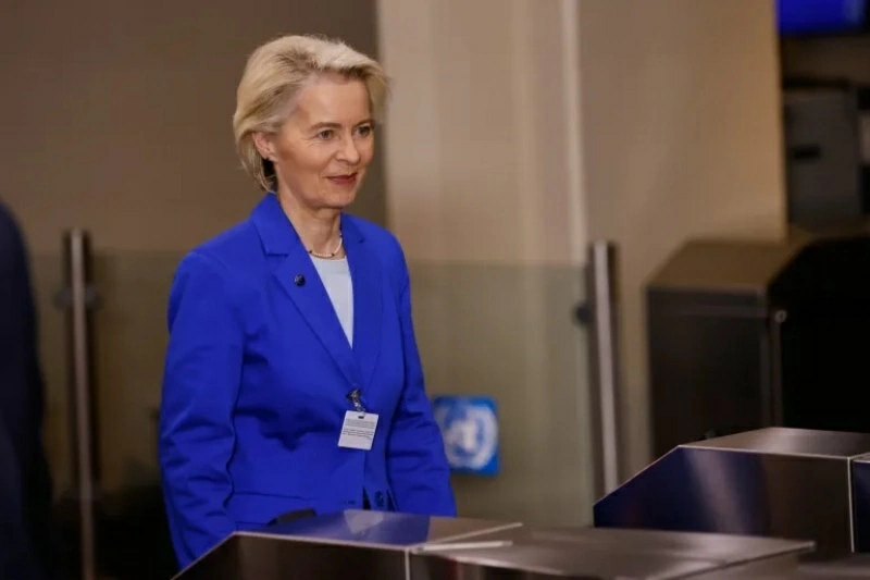 Chủ tịch Ủy ban châu Âu (EC) Ursula von der Leyen tại trụ sở Liên hợp quốc (LHQ) ở New York. (Nguồn: Al Jazeera) Chủ tịch Ủy ban châu Âu (EC) Ursula von der Leyen tại trụ sở Liên hợp quốc (LHQ) ở New York. (Nguồn: Al Jazeera)
