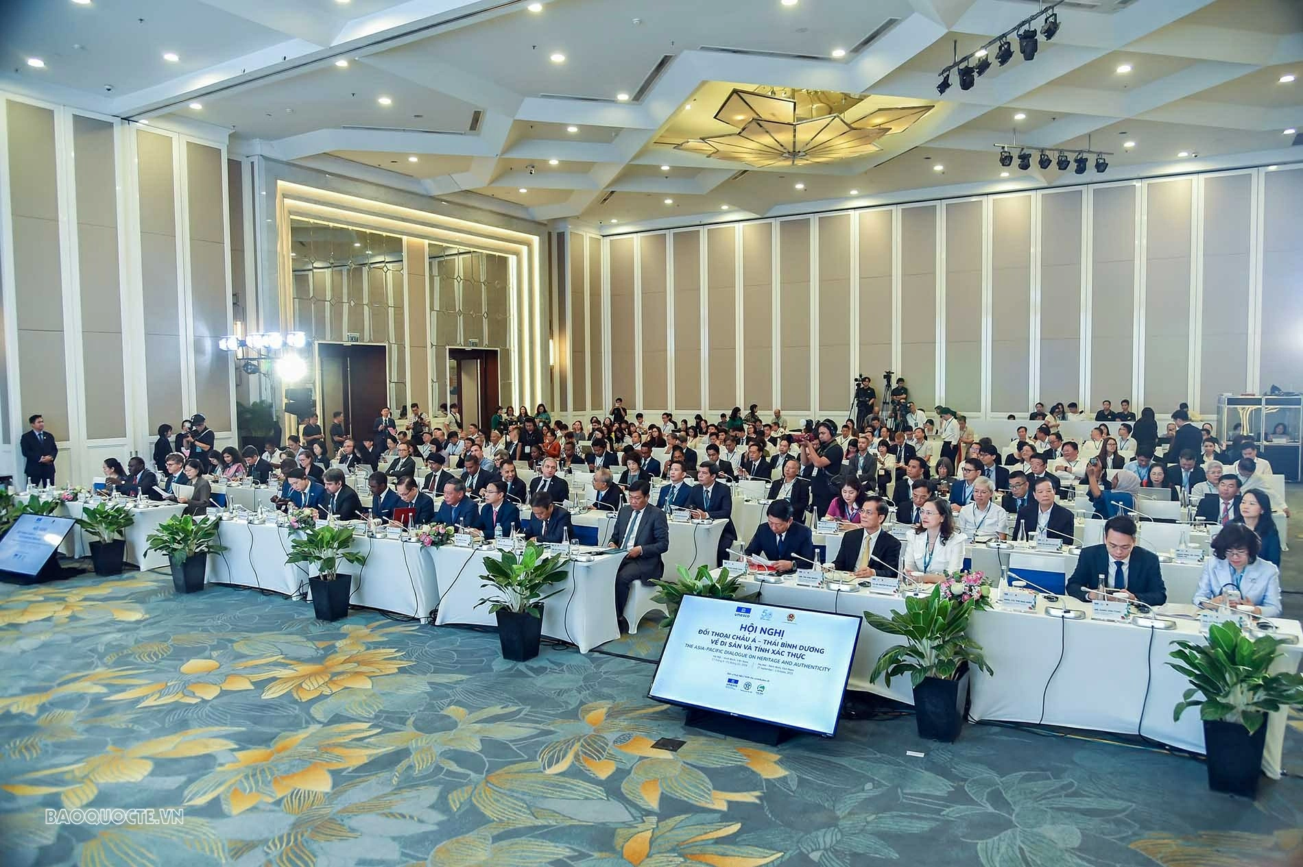 Bộ trưởng Ngoại giao Lê Hoài Trung phát biểu khai mạc Hội nghị Đối thoại châu Á - Thái Bình Dương về Di sản và Tính xác thực tại Hà Nội