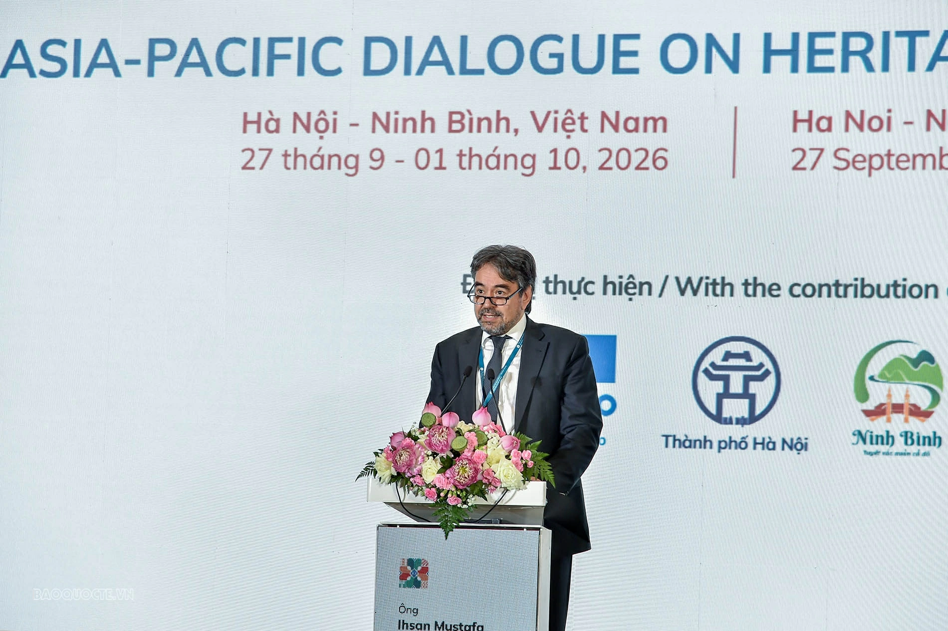 Bộ trưởng Ngoại giao Lê Hoài Trung phát biểu khai mạc Hội nghị Đối thoại châu Á - Thái Bình Dương về Di sản và Tính xác thực tại Hà Nội Bộ trưởng Ngoại giao Lê Hoài Trung phát biểu khai mạc Hội nghị Đối thoại châu Á - Thái Bình Dương về Di sản và Tính xác thực tại Hà Nội