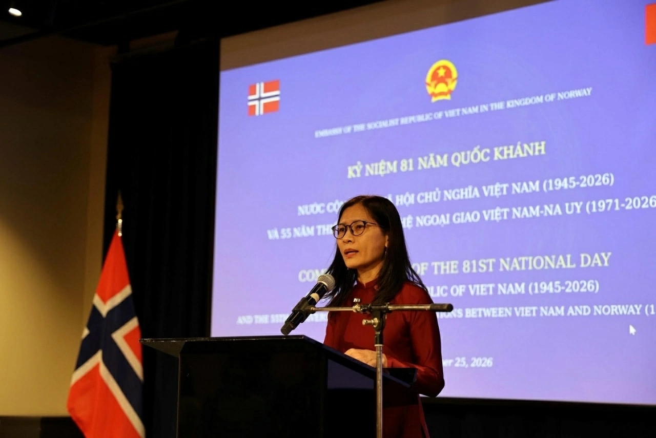 Chiêu đãi trọng thể kỷ niệm Quốc khánh Việt Nam và 55 năm quan hệ Việt Nam - Na Uy