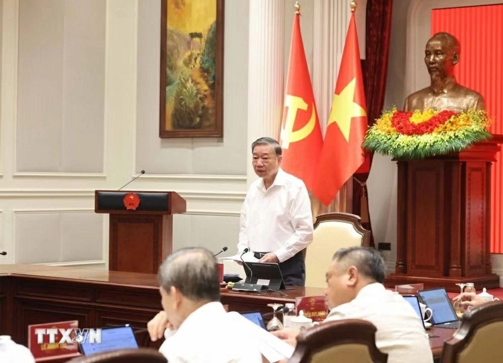 Tổng Bí thư, Chủ tịch nước Tô Lâm: Sớm khắc phục căn bản tình trạng thực thi pháp luật được xem là khâu yếu