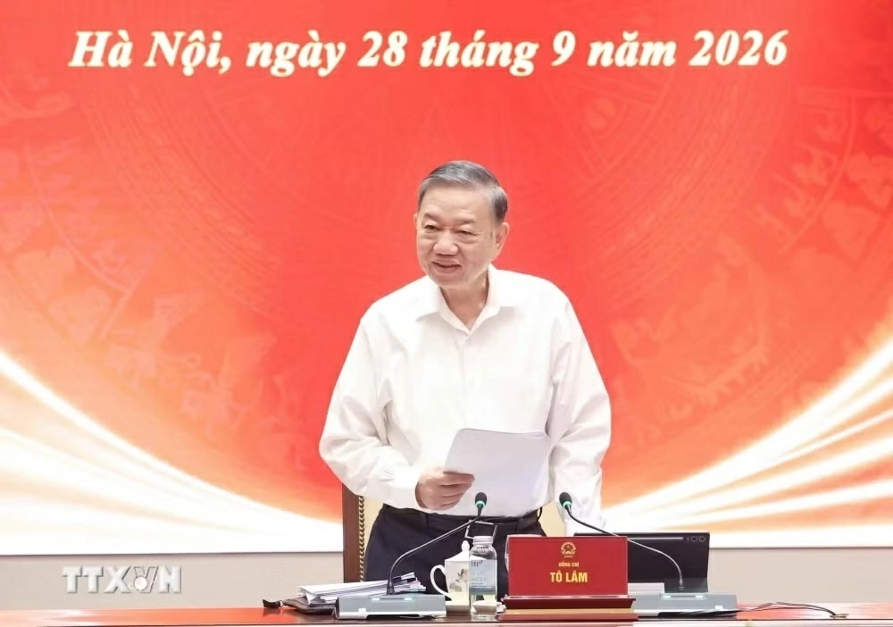 Tổng Bí thư, Chủ tịch nước Tô Lâm: Sớm khắc phục căn bản tình trạng thực thi pháp luật được xem là khâu yếu