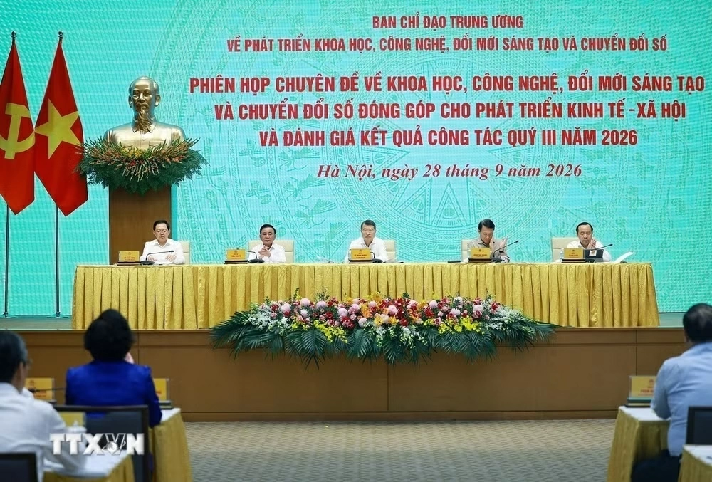 Thủ tướng chủ trì phiên họp chuyên đề về khoa học, công nghệ, đổi mới sáng tạo và chuyển đổi số đóng góp cho phát triển kinh tế-xã hội Thủ tướng chủ trì phiên họp chuyên đề về khoa học, công nghệ, đổi mới sáng tạo và chuyển đổi số đóng góp cho phát triển kinh tế-xã hội