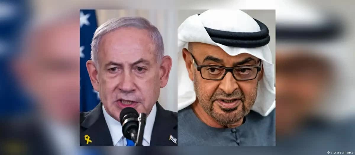 Thủ tướng Israel bất ngờ tới Abu Dhabi gặp Tổng thống UAE. (Nguồn: DW)