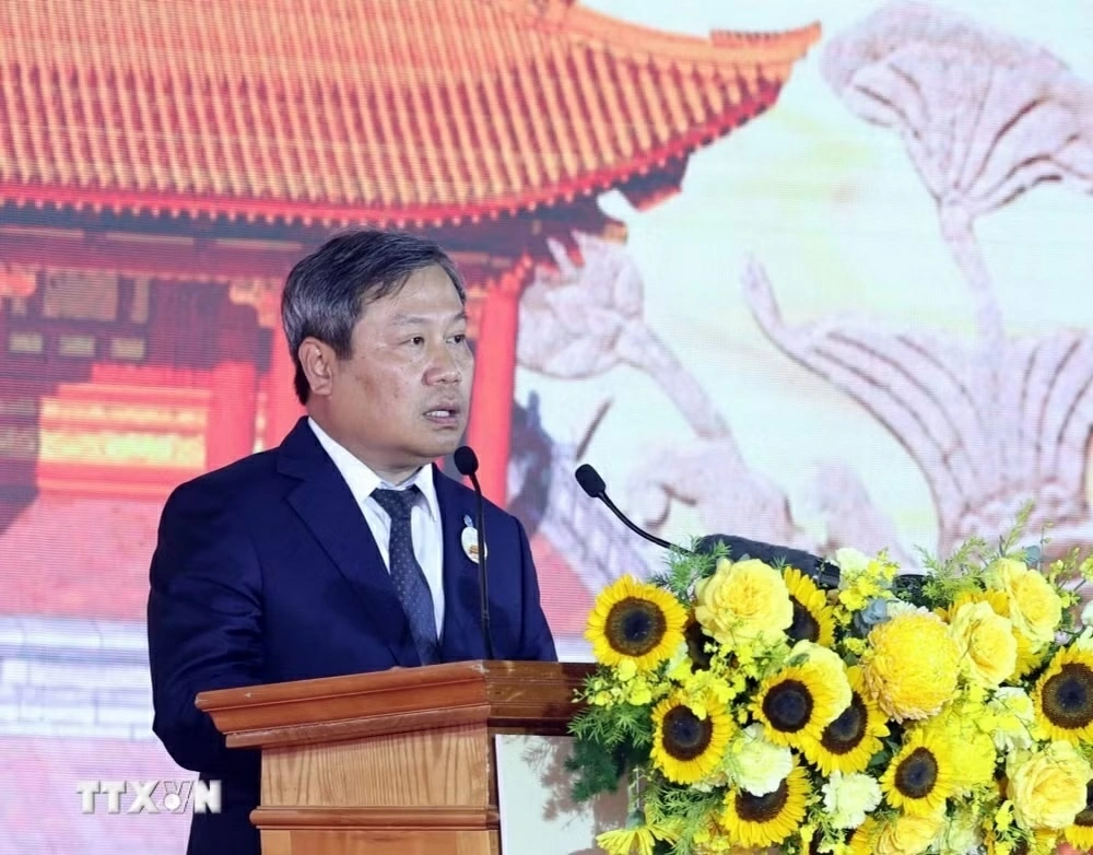 Tổng Bí thư, Chủ tịch nước Tô Lâm dự Lễ khởi công Dự án đầu tư bảo quản, tu bổ, phục hồi Điện Kính Thiên Tổng Bí thư, Chủ tịch nước Tô Lâm dự Lễ khởi công Dự án đầu tư bảo quản, tu bổ, phục hồi Điện Kính Thiên