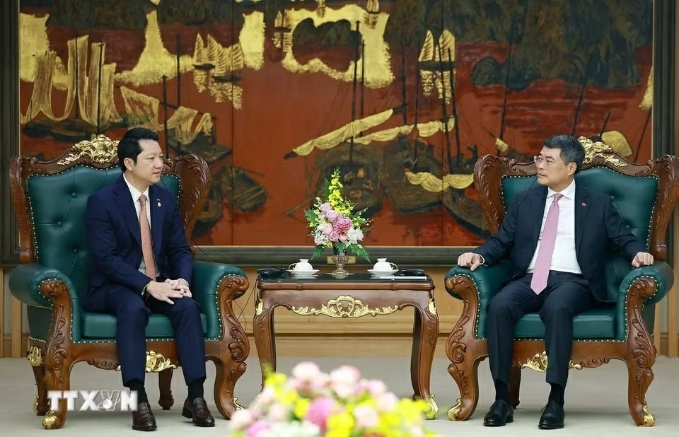 Thủ tướng Lê Minh Hưng tiếp Bộ trưởng Bộ Thanh tra Campuchia