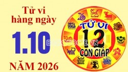 Tử vi hôm nay, xem tử vi 12 con giáp hôm nay ngày 1/10/2026: Tuổi Thân thi cử may mắn