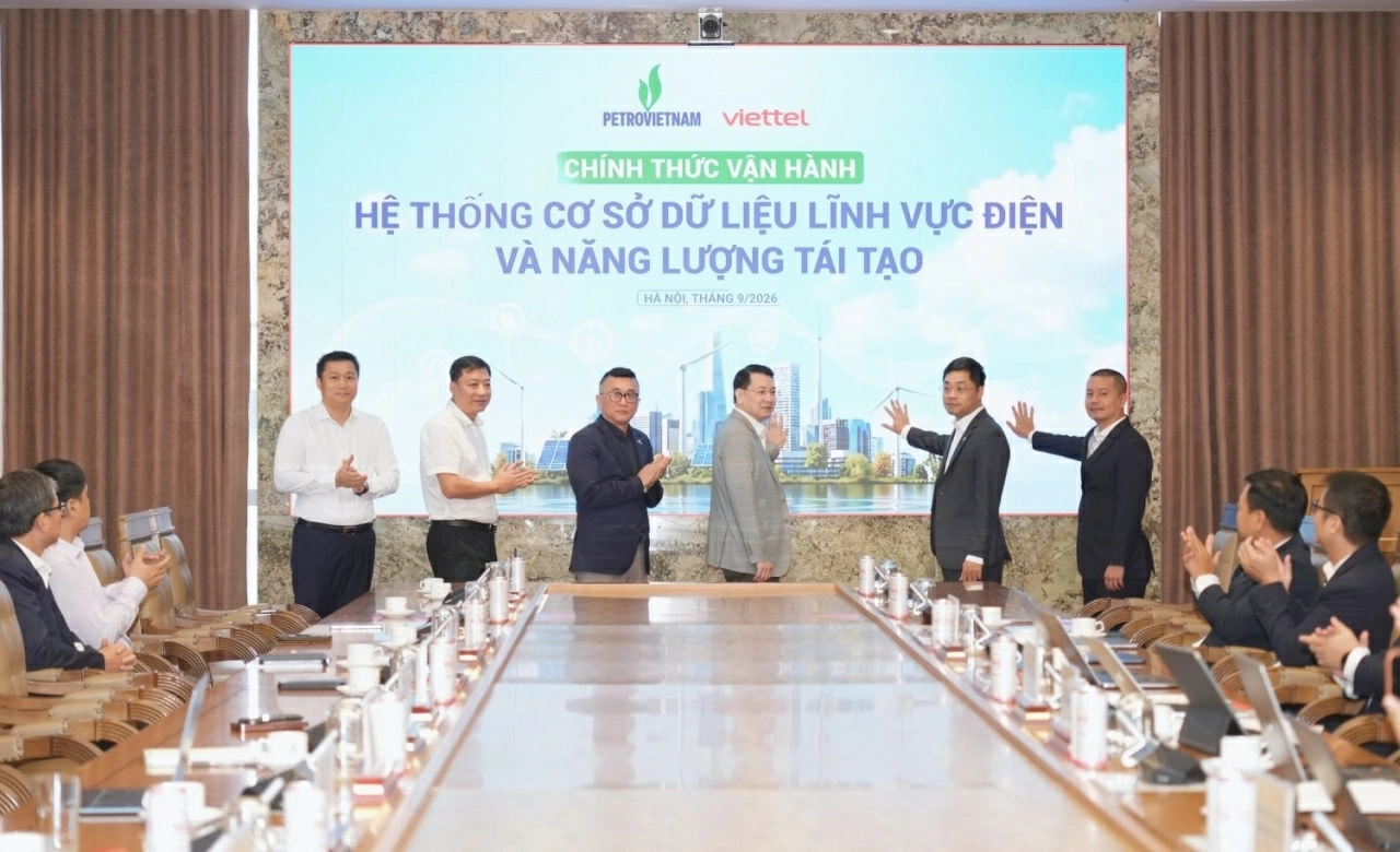 P5.s40 _ PETROVIETNAM vận hành Hệ thống Cơ sở dữ liệu điện và năng lượng tái tạo