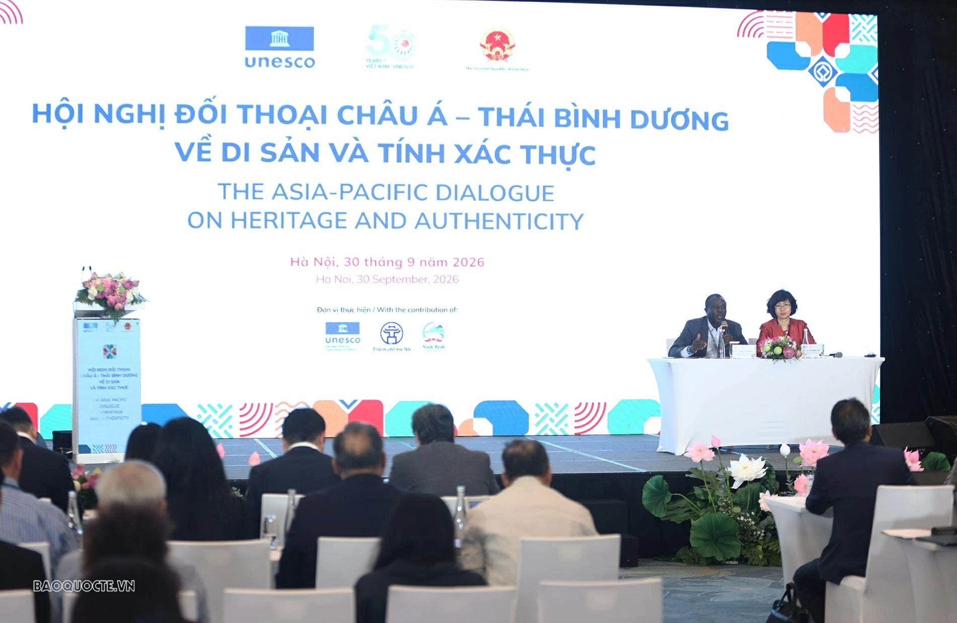 Hội nghị đã thông qua Văn kiện Hà Nội với sự đồng thuận cao. (Ảnh: Thành Long)