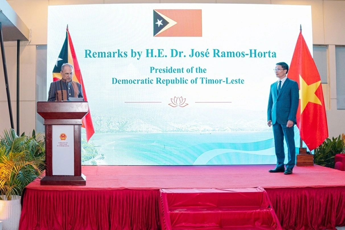 Tổng thống Timor-Leste José Ramos-Horta dự Lễ kỷ niệm 81 năm Quốc khánh Việt Nam tại Dili