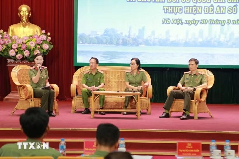 Hà Nội, TP. Hồ Chí Minh, Hải Phòng trao đổi kinh nghiệm chuyển đổi số trong công tác công an
