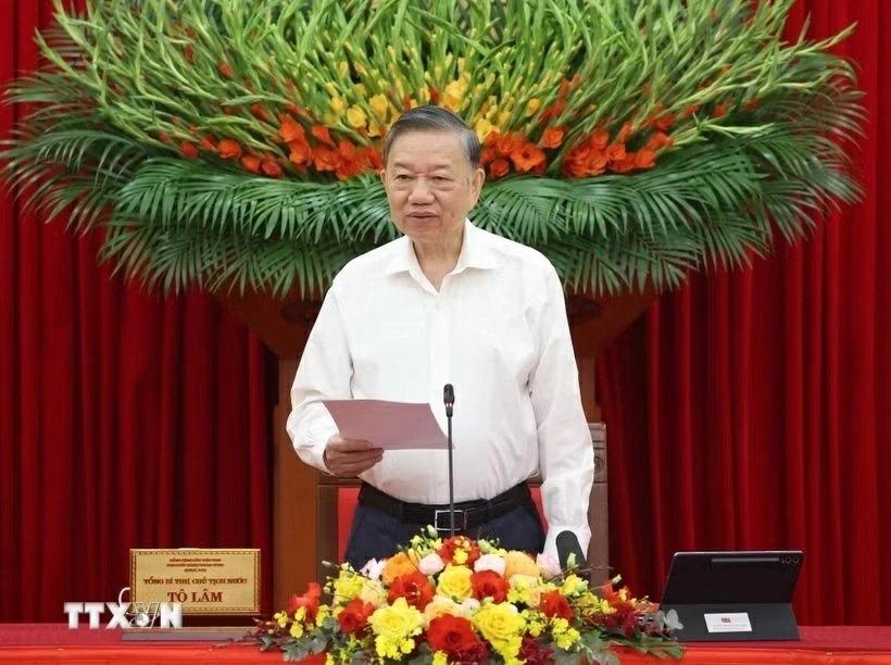 Tổng Bí thư, Chủ tịch nước Tô Lâm: Hình thành năng lực nghiên cứu và tham mưu chiến lược đáp ứng yêu cầu phát triển đất nước Tổng Bí thư, Chủ tịch nước Tô Lâm: Hình thành năng lực nghiên cứu và tham mưu chiến lược đáp ứng yêu cầu phát triển đất nước