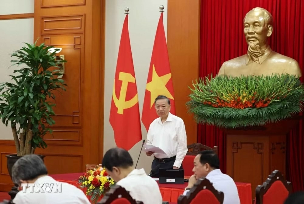 Tổng Bí thư, Chủ tịch nước Tô Lâm: Hình thành năng lực nghiên cứu và tham mưu chiến lược đáp ứng yêu cầu phát triển đất nước Tổng Bí thư, Chủ tịch nước Tô Lâm: Hình thành năng lực nghiên cứu và tham mưu chiến lược đáp ứng yêu cầu phát triển đất nước