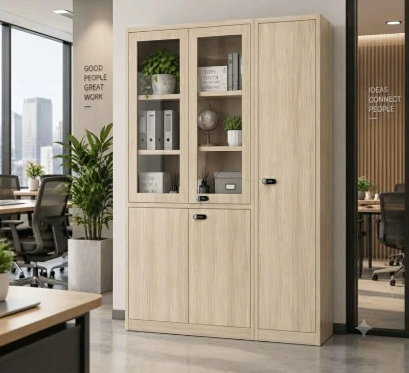 Tủ sắt vân gỗ PH-6CK.