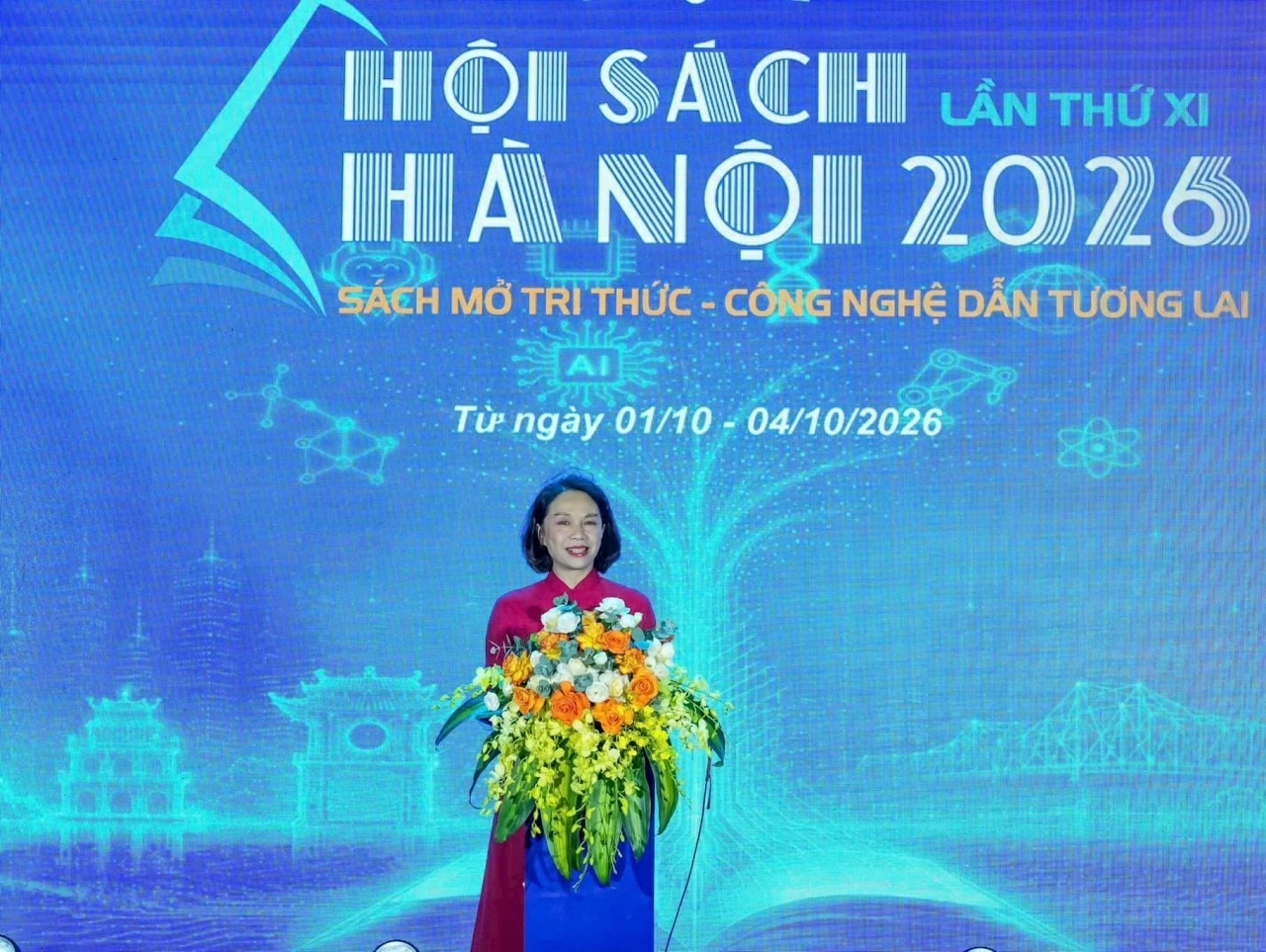 Khai mạc Hội Sách Hà Nội 2026