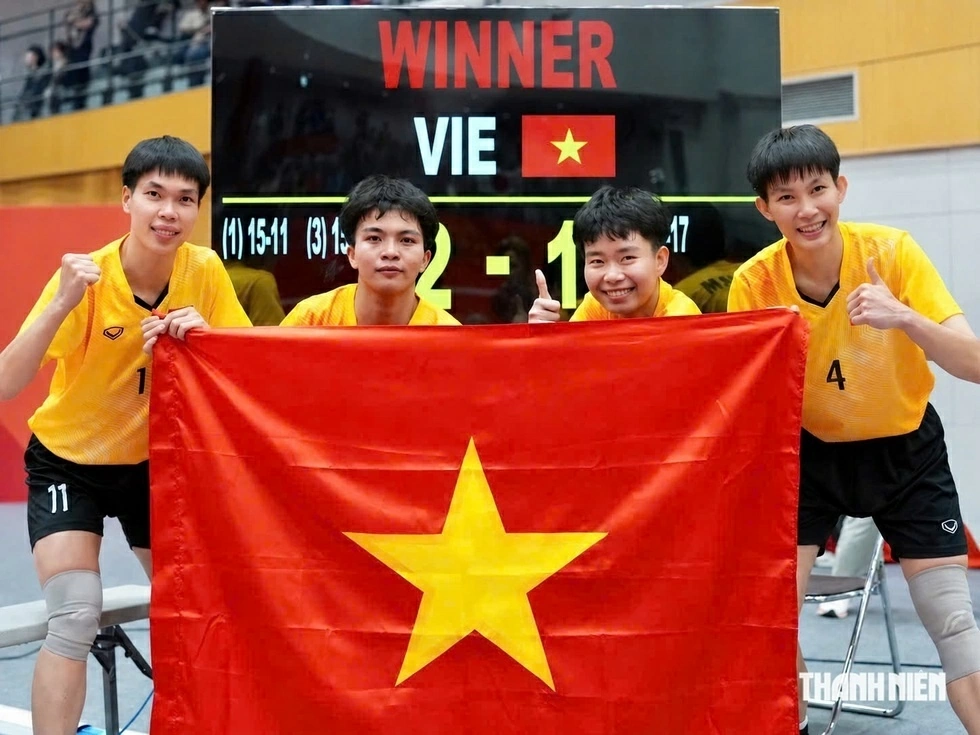 ASIAD 2026: Cầu mây nữ Việt Nam đánh bại Thái Lan, mang về HCV thứ ba cho Đoàn Thể thao Việt Nam