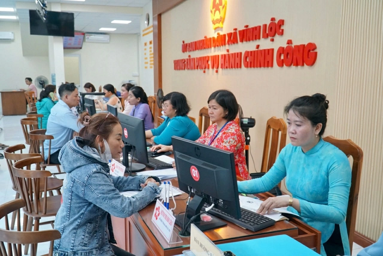 Cán bộ, công chức cấp xã được hưởng phụ cấp công vụ 55%