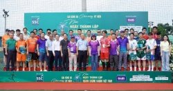 Khởi tranh giải bóng đá chào mừng 30 năm ngành Chứng khoán Việt Nam