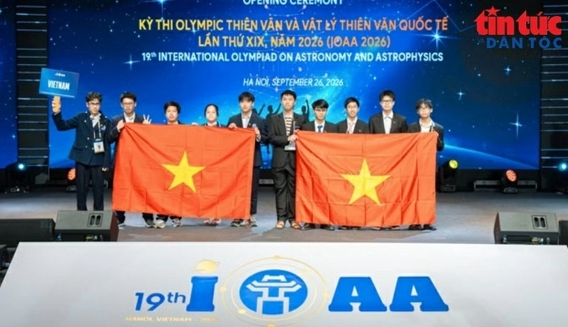Việt Nam giành 6 Huy chương Vàng tại IOAA 2026
