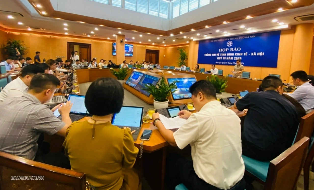 H&agrave; Nội tăng tốc, phấn đấu đạt mục ti&ecirc;u tăng trưởng hai con số năm 2026