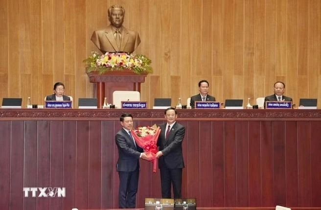 Thư chúc mừng lãnh đạo Cộng hòa Dân chủ Nhân dân Lào