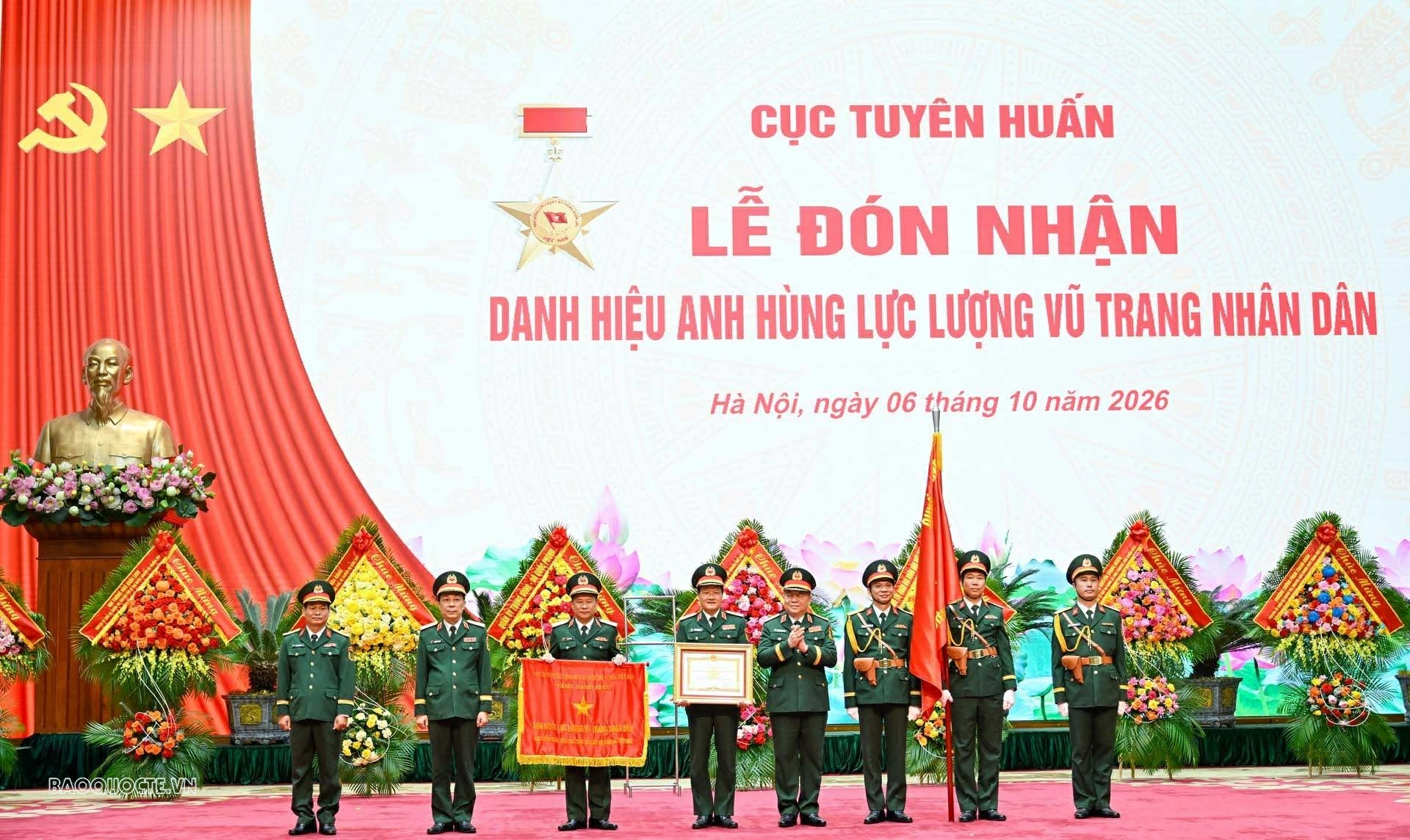 Cục Tuyên huấn đón nhận danh hiệu Anh hùng Lực lượng vũ trang nhân dân