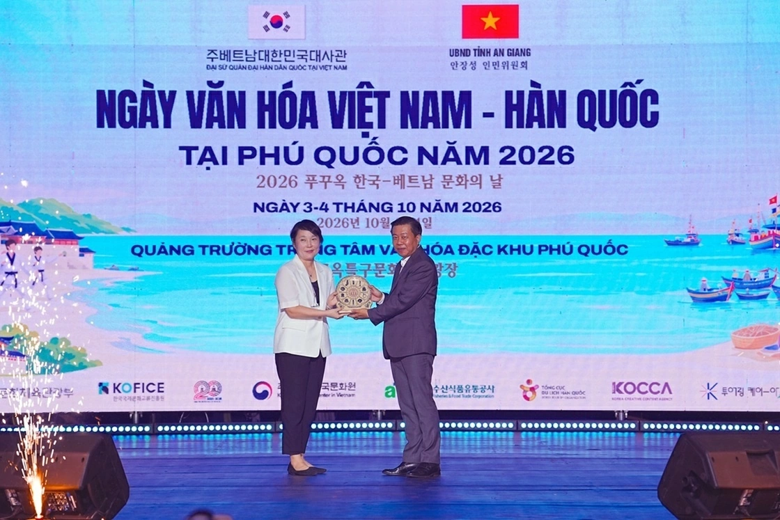 Tổ chức thành công Ngày hội văn hóa Việt Nam - Hàn Quốc 2026