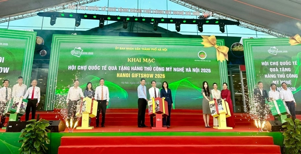 Hanoi Giftshow 2026 tạo đòn bẩy cho doanh nghiệp thủ công mỹ nghệ Hà Nội tiếp cận thị trường quốc tế Hanoi Giftshow 2026 tạo đòn bẩy cho doanh nghiệp thủ công mỹ nghệ Hà Nội tiếp cận thị trường quốc tế