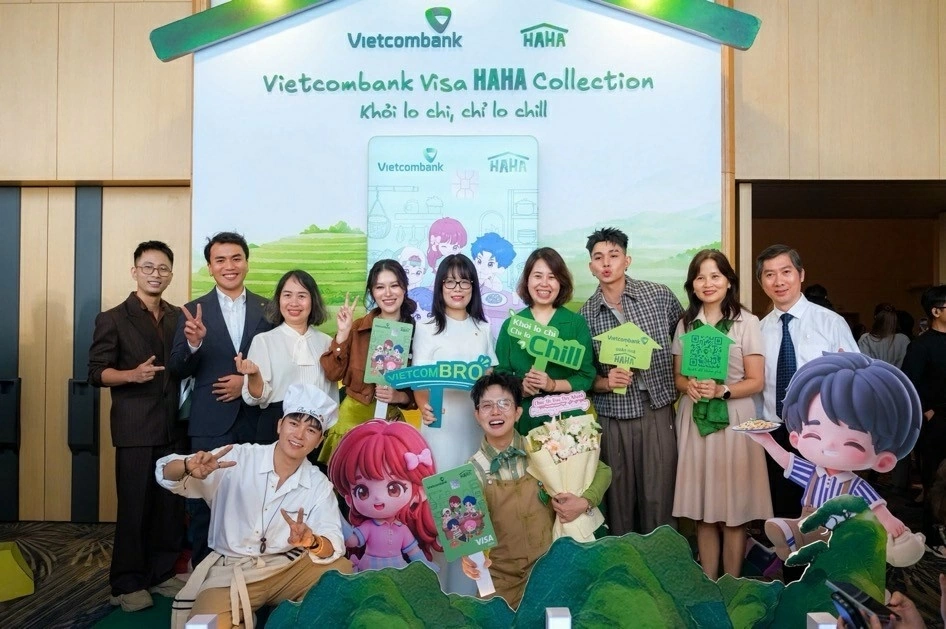 Vietcombank ra mắt Quán Nhà Haha và giới thiệu bộ sưu tập thẻ ghi nợ quốc tế Vietcombank Visa Haha Collection Vietcombank ra mắt Quán Nhà Haha và giới thiệu bộ sưu tập thẻ ghi nợ quốc tế Vietcombank Visa Haha Collection