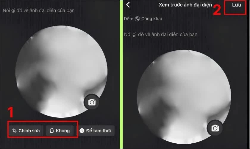 Căn chỉnh và hoàn tất thay đổi.