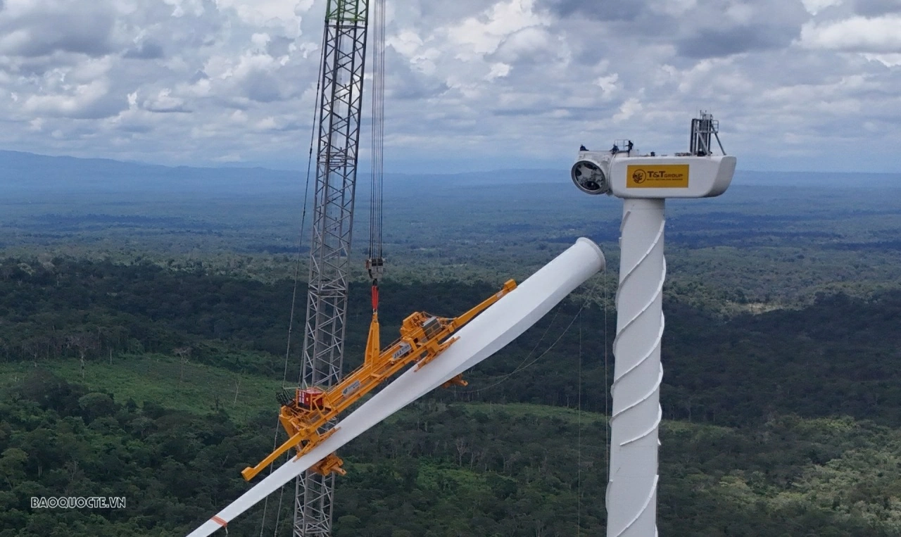 Đầu tư thêm điện gió Savan 2, T&T Group sẽ cung cấp thêm gần 1 GW điện từ Lào về Việt Nam
