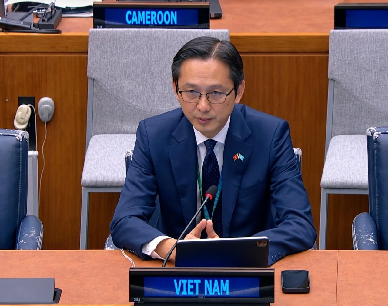 Việt Nam kêu gọi tăng cường đối thoại, củng cố lòng tin đối với thể chế giải trừ quân bị, chống phổ biến và kiểm soát vũ khí toàn cầu