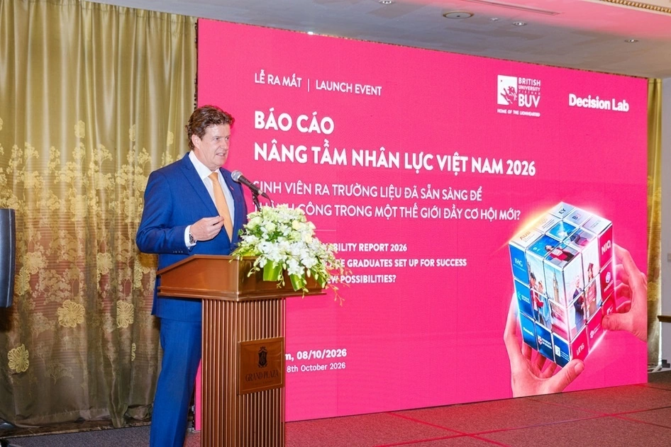 Công bố Báo cáo Nâng tầm nhân lực Việt Nam 2026 giúp sinh viên chuẩn bị cho thị trường lao động đang thay đổi