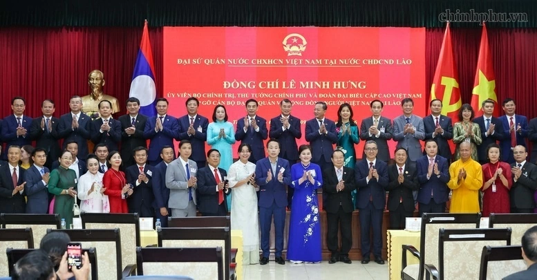 Thủ tướng Lê Minh Hưng: Quan hệ đặc biệt Việt Nam - Lào được nuôi dưỡng từ nhân dân