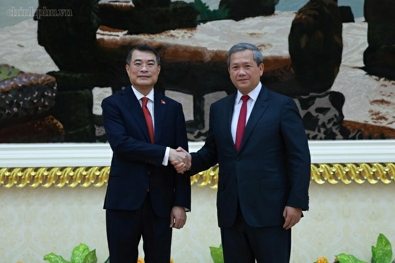Thủ tướng Lê Minh Hưng hội đàm với Thủ tướng Campuchia Hun Manet