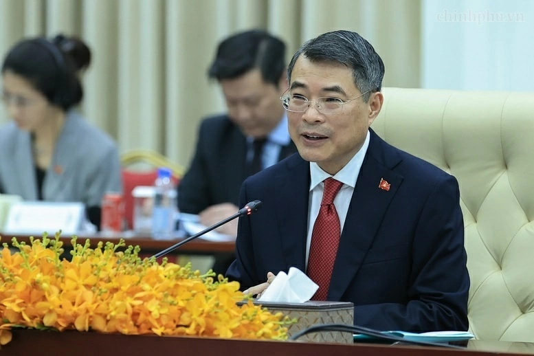Thủ tướng Lê Minh Hưng hội đàm với Thủ tướng Campuchia Hun Manet